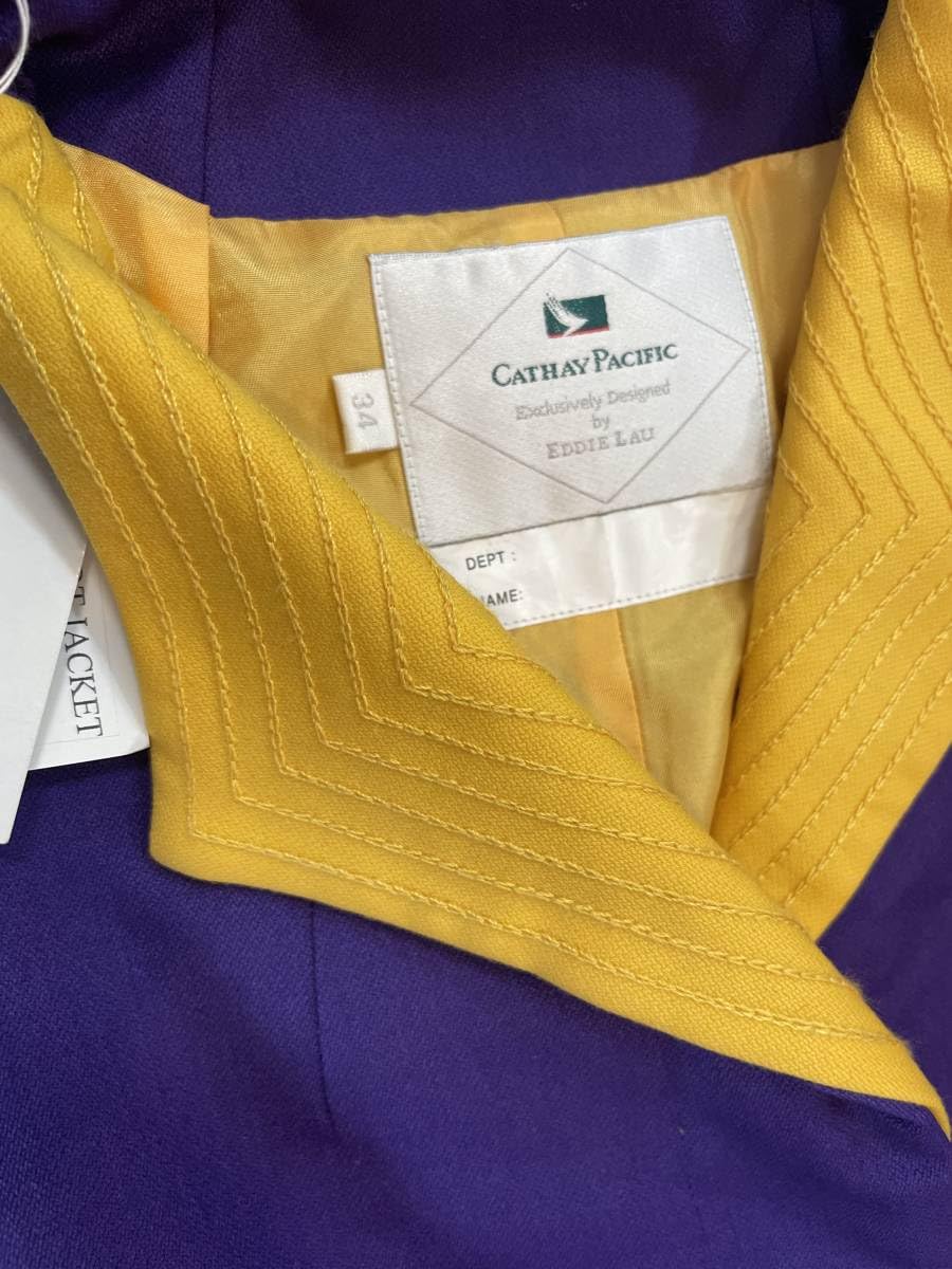 Flybe フライビー キャビンアテンダント 制服 ユニフォーム 6点セット Flybe フライビー キャビンアテンダント 制服 ユニフォーム 6点